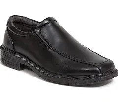 Deer Stags Boys' Greenpoint Jr. Slip-On Loafers, Black, 4