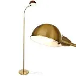 Regent Brass LED Floor Lamp