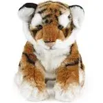 Living Nature Tiger Sitting Plush Toy