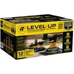 7079806002 Level.Up System Adjustable Deck Joist Support, 12-Pedestal Kit, Black