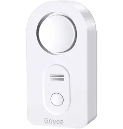 Govee Water Detector, 100dB Adjustable Audio Alarm Sensor, Sensitive 1 Pack