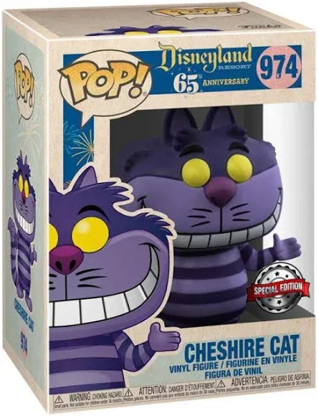 Funko POP! Disneyland Resort 65th Anniversary Cheshire Cat #974 Target Exclusive