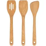 OXO Softworks 3 Pc Wooden Utensil Set, Beachwood