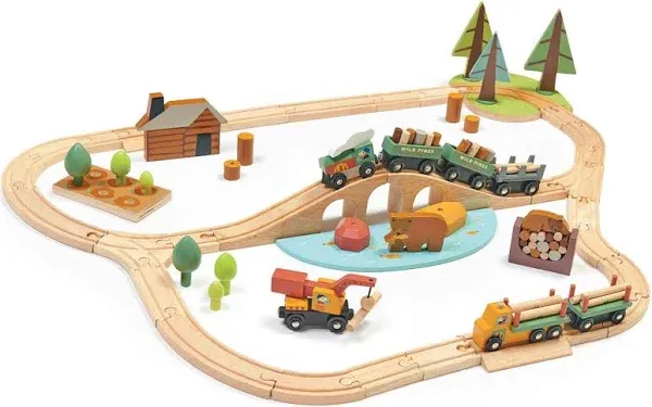 Tender Leaf Toys Wild Pines Train Set