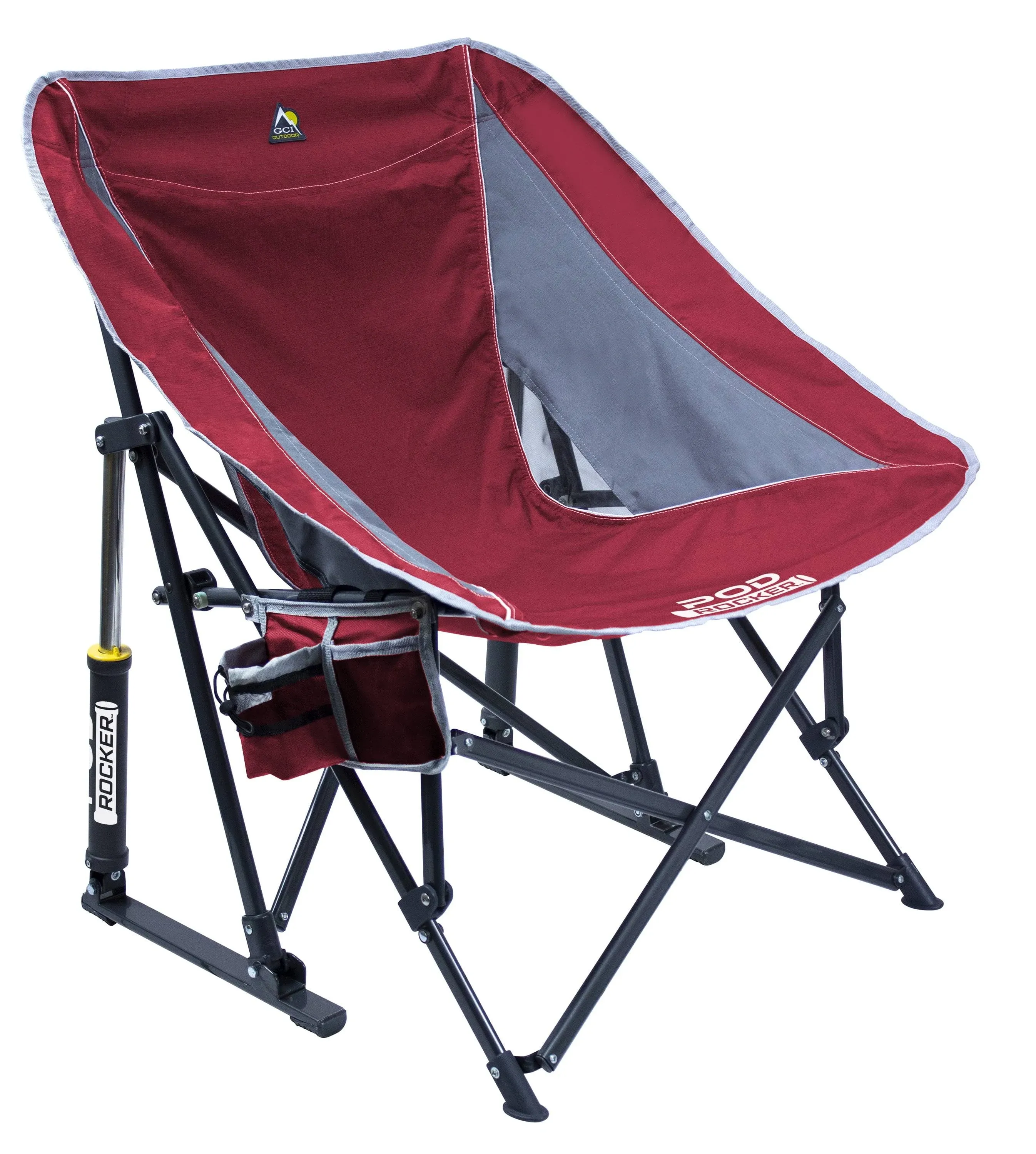 GCI Outdoor Pod Rocker Chair Red