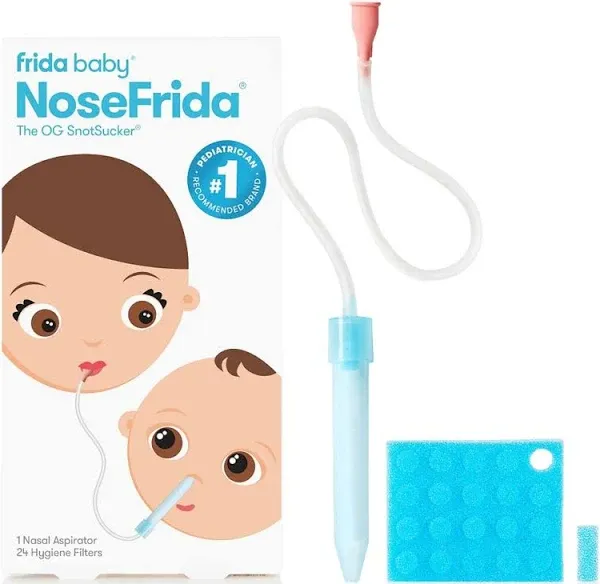 Fridababy NoseFrida Snotsucker Saline Kit