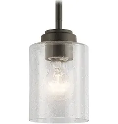 Kichler Lighting 44032NI One 1 Light Mini Pendant Winslow Collection