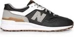 Men's New Balance 997 SL Spikeless Golf Shoes 11 Black/White