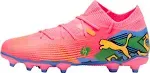 Puma Future 7 Match Neymar Jr FG/AG Junior Soccer Cleats Sunset Glow/Black / 1