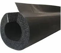 2-3/8" x 6 ft. Elastomeric Pipe Insulation, 1/2" Wall