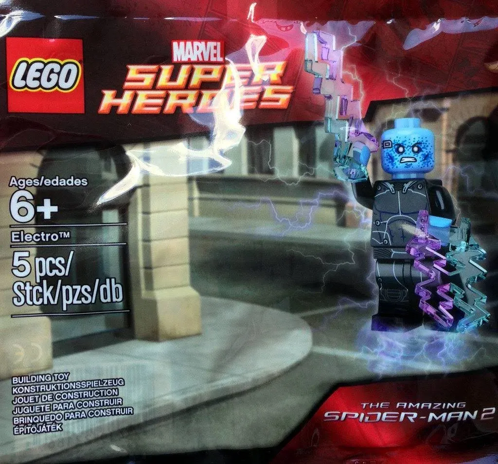 Lego Marvel Super Heroes 5002125 Electro - Brand New, Factory Sealed!