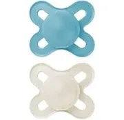 MAM Start Matte Newborn Pacifiers (2 Pack, 1 Sterilizing Pacifier Case), Newborn