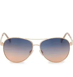 Jessica Simpson j5702 iconic metal leaf aviators