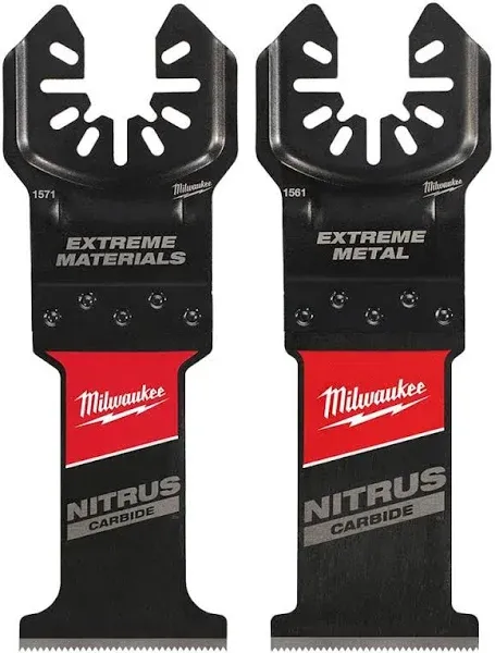 Suitable for Milwaukee NITRUS Carbide 1-3/8" Extreme Metal Multi-Tool Blade - 5 PK, Model# 49-25-1565