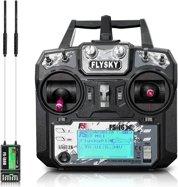 Flysky 10 Channel Transmitter (FS-I6X) + Receiver (FS-iA6B/10B)