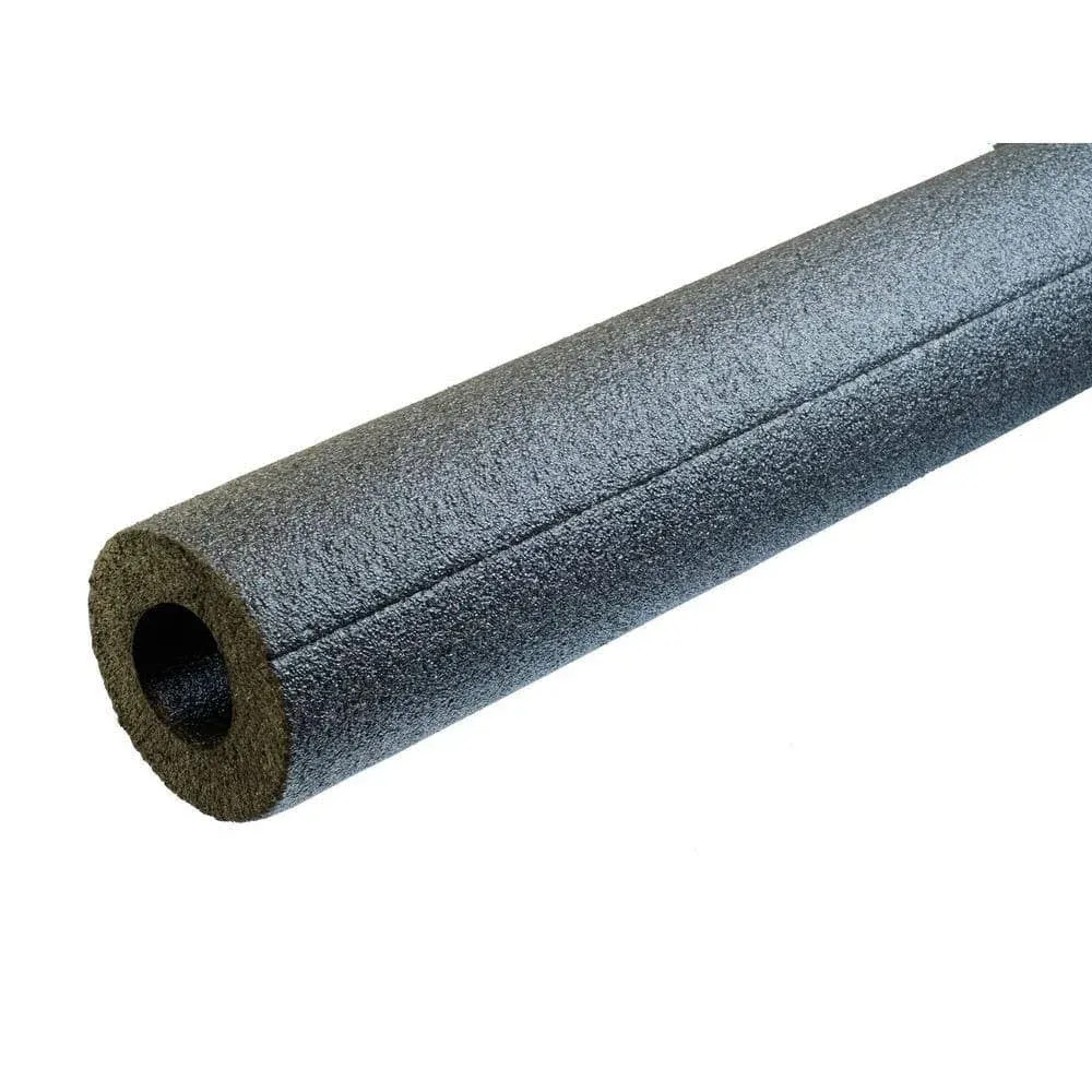 DGT21838S 2-1/8" x 3/8" Foam Semi-Split Pipe Insulation - 96 Lineal Feet/Carton, Polyethylene