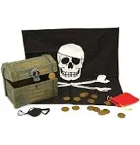 Melissa &amp; Doug: Wooden Pirate Chest