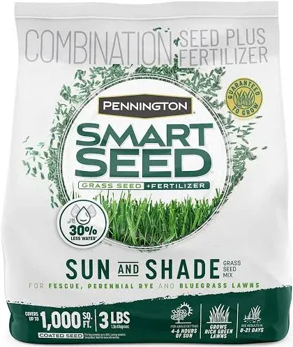 Pennington Smart Seed Sun and Shade Grass Mix