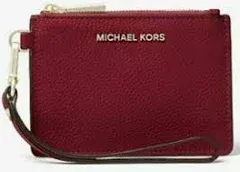 MICHAEL Michael Kors Jet Set Small Coin Purse Deep Orange Gold