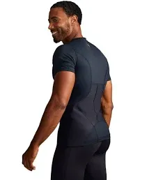 Tommie Copper Men's Lower Back Support Compression Shirts with Lower Back Pain Relief