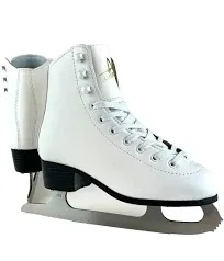 American Athletic Girls' Tricot-Lined Ice Skates