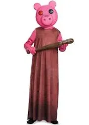 Piggy Costume for Kids, Official Piggy Video Game Costume Outfit and Mask