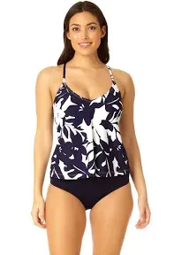 Anne Cole Women's Easy Triangle Tankini Swim Top