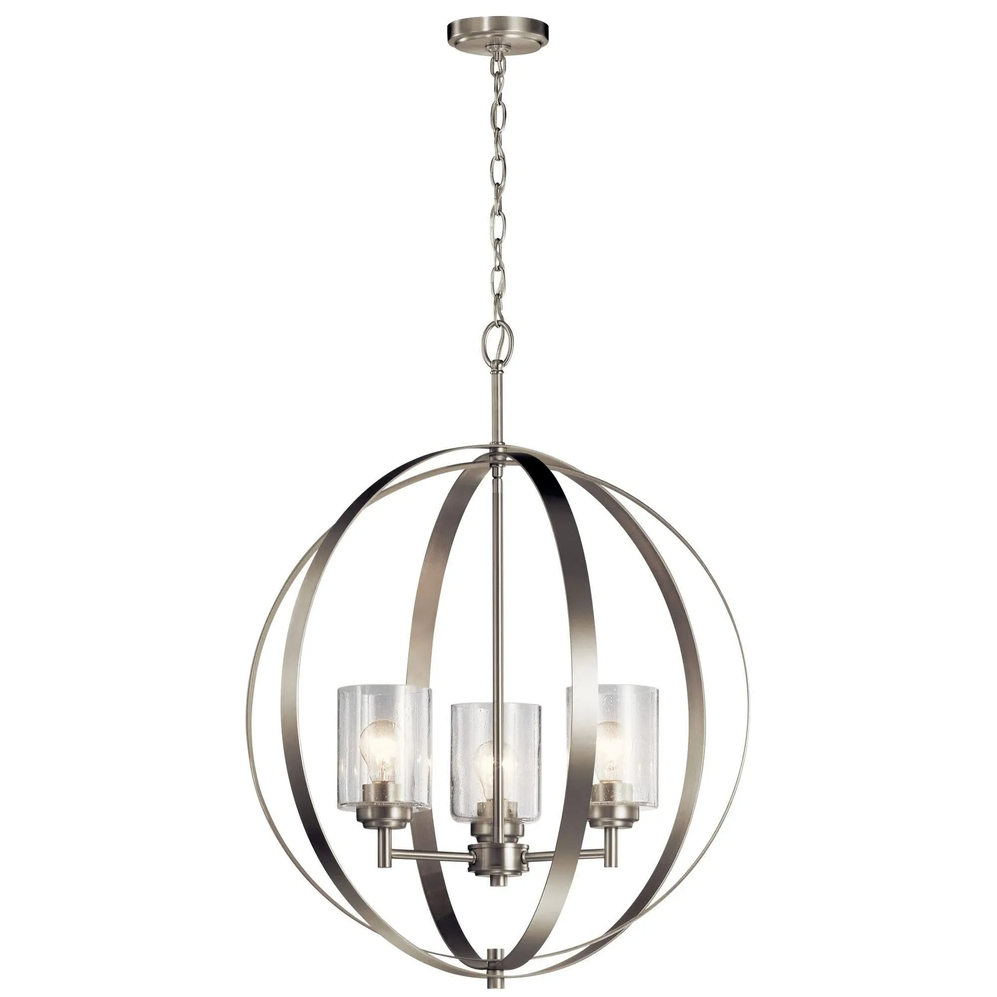 Kichler - Winslow 3 Light Chandelier Brushed Nickel 44034NI