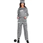 Amscan Lady Lawless Prisoner Halloween Costume