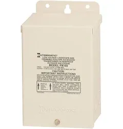 Intermatic Px100 Transformer, Nema 3R, 12/13/14V Ac, 120V Ac