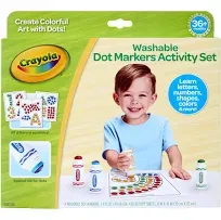 Washable Dot Markers Activity Set