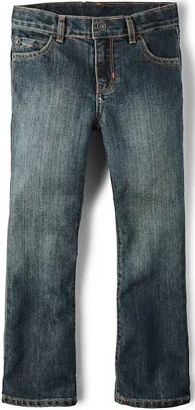 The Children's Place Boys' Basic Bootcut Jeans