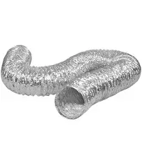 Everbilt 6 in. x 25 ft. Flexible Aluminum Foil Duct UL181