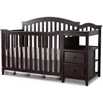 Sorelle Berkley Crib and Changer - Espresso