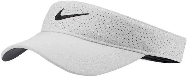 Nike Women's Aerobill Golf Visor, White