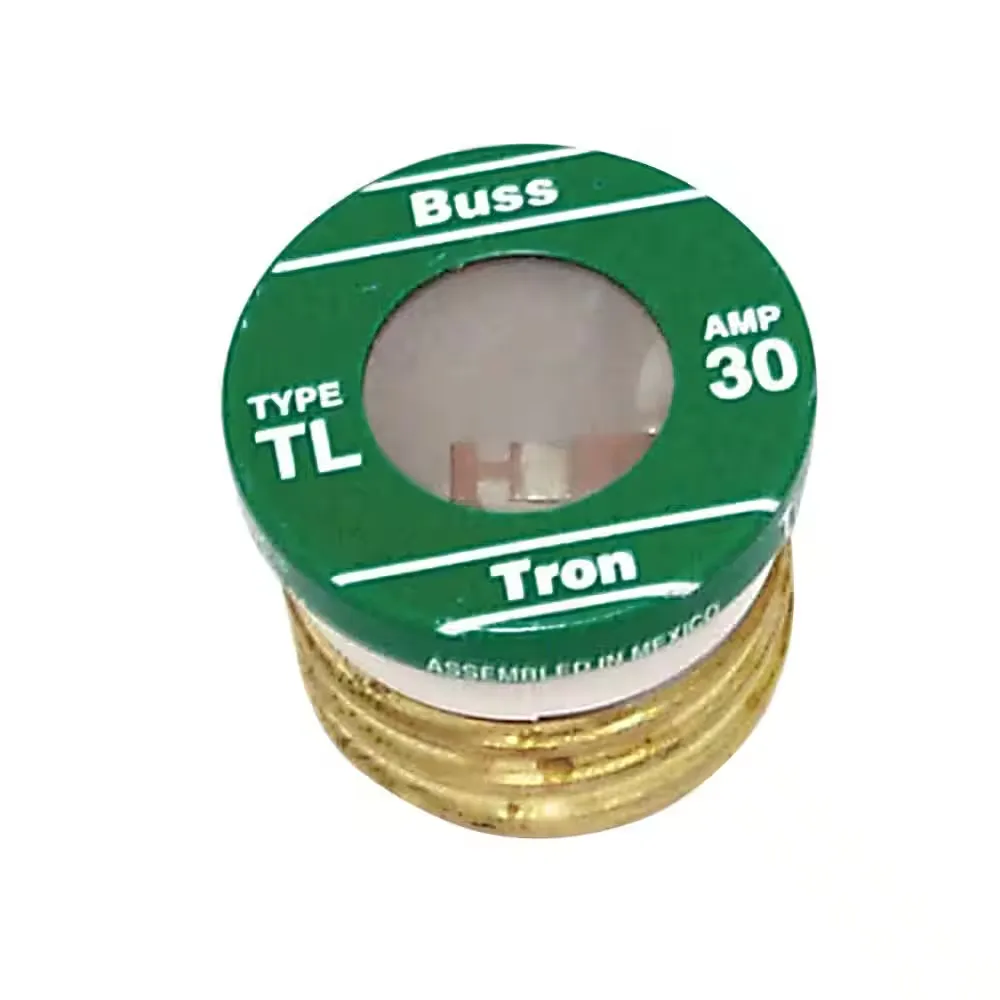 Bussman TL-30PK4 30 Amp TL Edison Plug Time Delay Fuse 4 Count