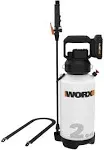 WORX Wg829 20V 2-Gallon Cordless Power Lawn Sprayer