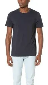 $65 Vince Men&#039;s Slim Fit White Crew Neck Short Sleeve Top Tee T-Shirt Size Small