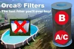 Orca Filters Size B Reusable Pool Filter