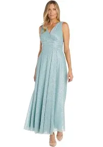 Women&#39;s Shimmering Pleated Dress with Rhinestone