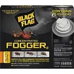 Black Flag Indoor Fogger, Pack of 4, Clear