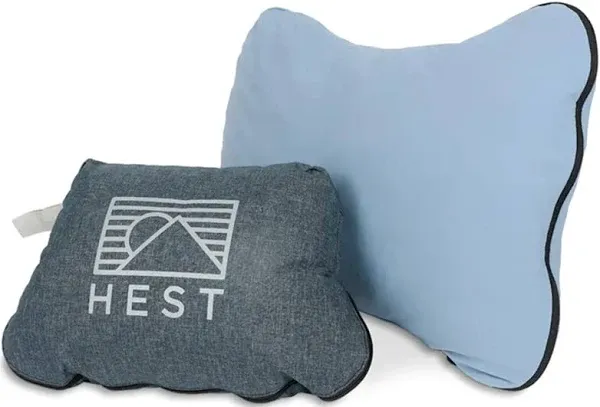 HEST Camping Pillow - Temperature Resilient, Memory Foam, Packable Tra