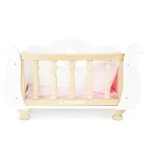 Le Toy Van Sleigh Doll Cot