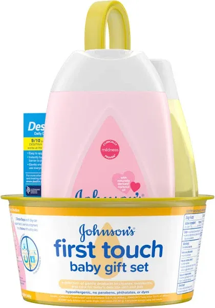 Johnson’s Baby First Touch Gift Set