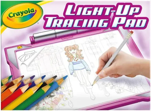 Crayola 040908 Light Up Tracing Pad - Pink