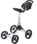 Bag Boy Quad XL Push Cart Battleship Gray / Lime