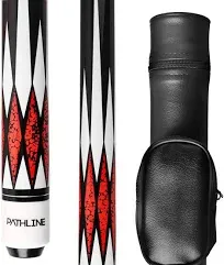 Pathline Pool Cue Kit - 58 inch Canadian Maple Billiard Pool Stick and Hard Case  | eBay