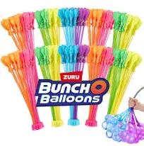 Original Bunch O Balloons Tropical Party 330+ Rapid-Filling Self-Sealing Water Balloons (Exclusive 10 Pack) by Zuru Water Balloon for The Whole Family