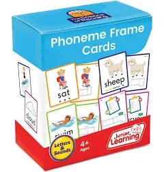 Junior Learning Phoneme Frame Cards