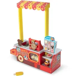 New in box Melissa&Doug Disney Snacks&Popcorn Wooden Pretend Play Food Counter